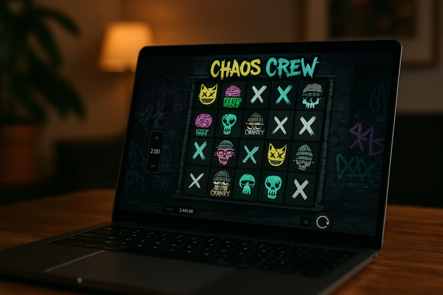 tragaperras Chaos Crew en casinos online de España