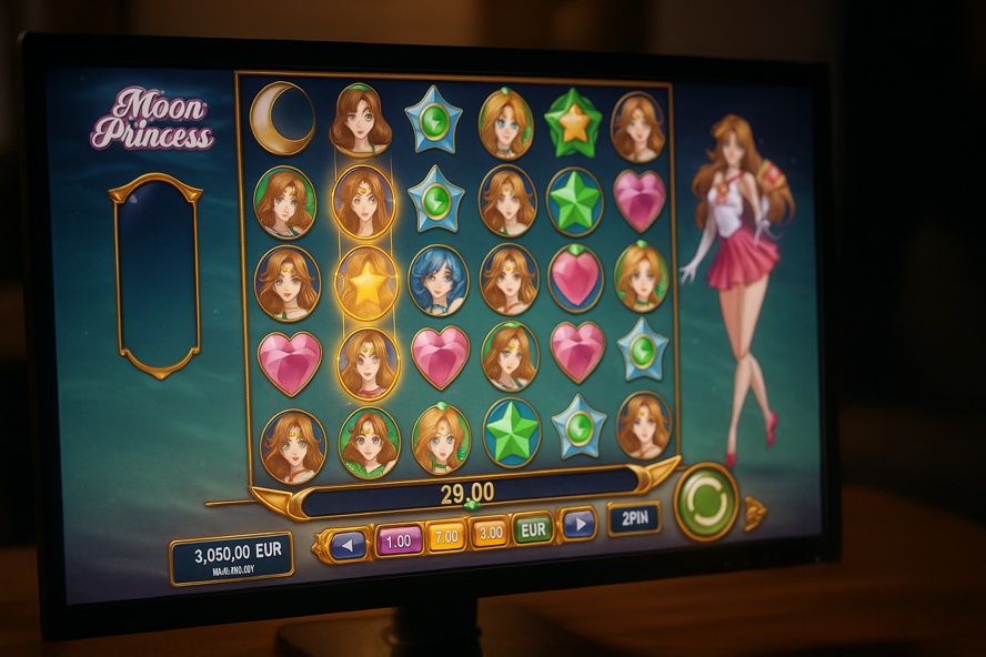 tragaperras Moon Princess en casinos online de España