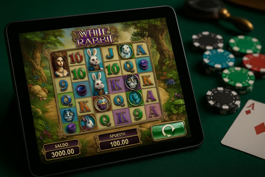 tragaperras White Rabbit en casinos online de España